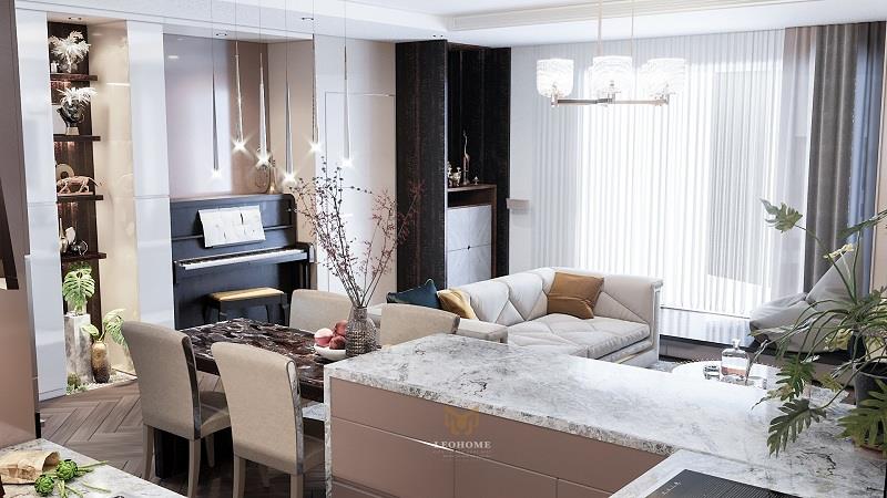 Thiết kế thi công nội thất chung cư