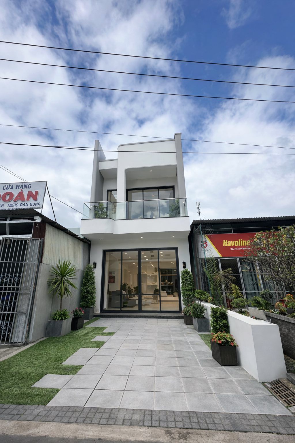 Thi công nhà phố hiện đại