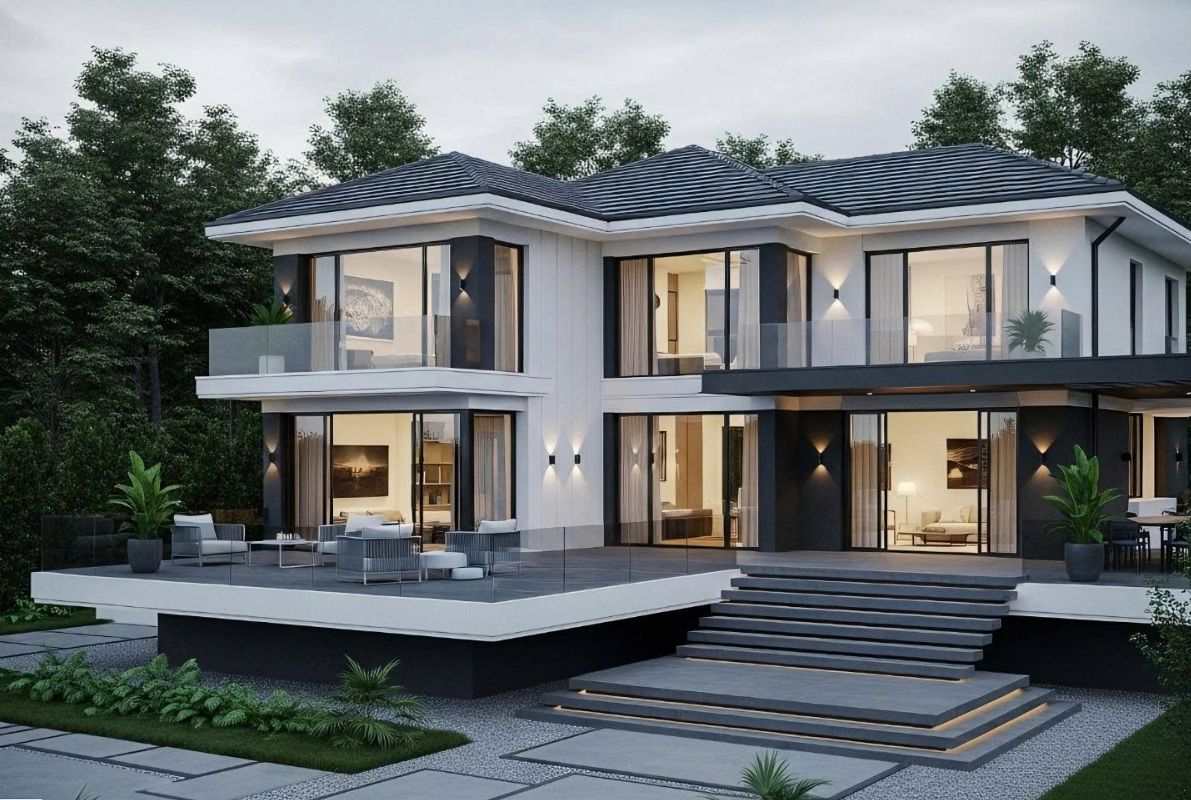 Thiết kế và thi công biệt thự