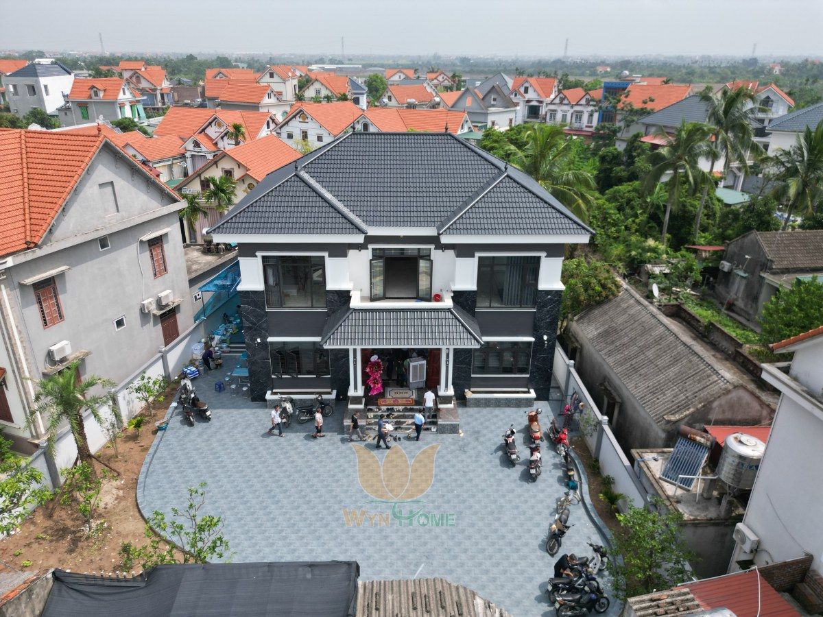 Thi công nhà hiện đại
