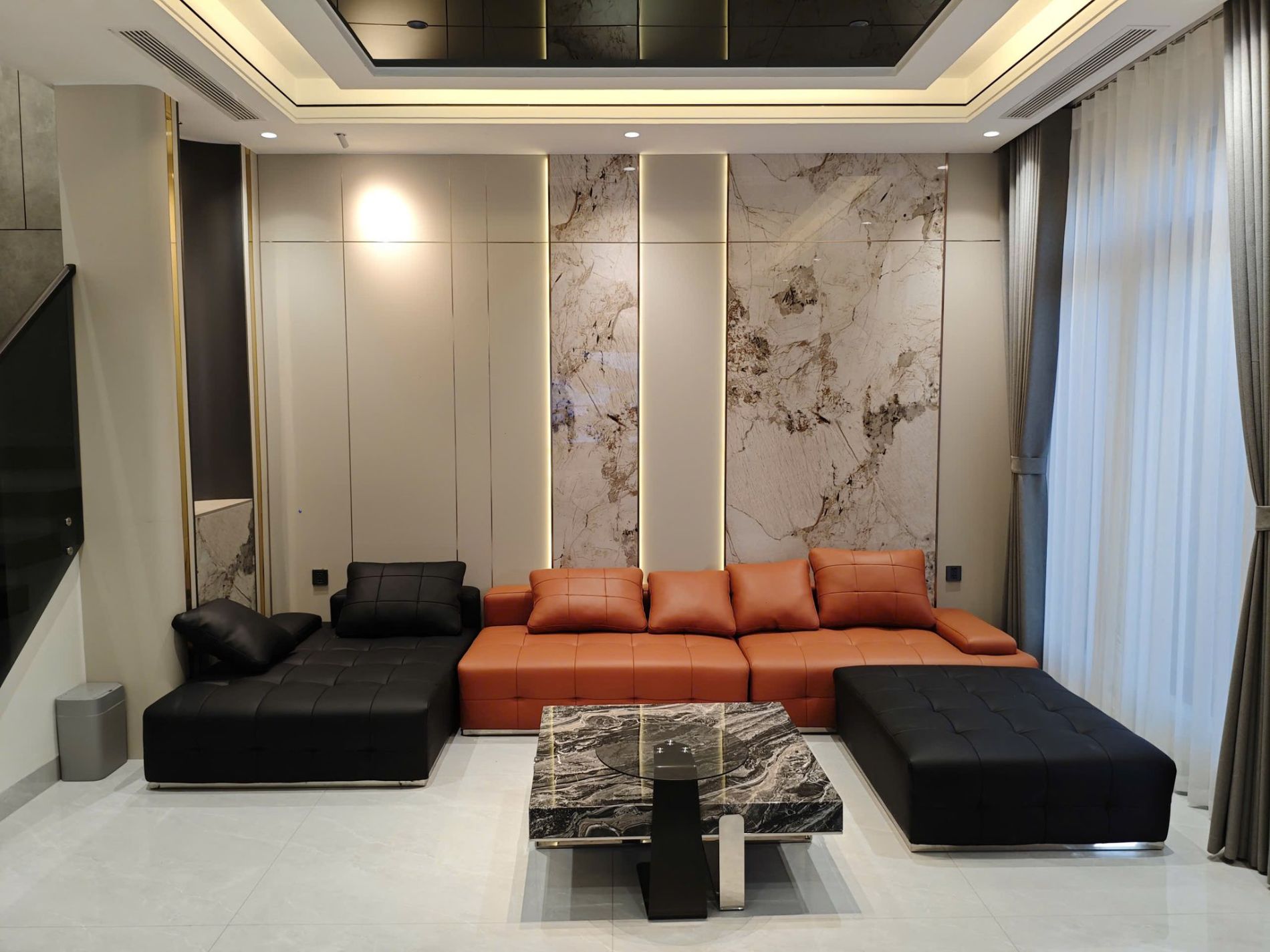 Thi công nội thất phòng khách