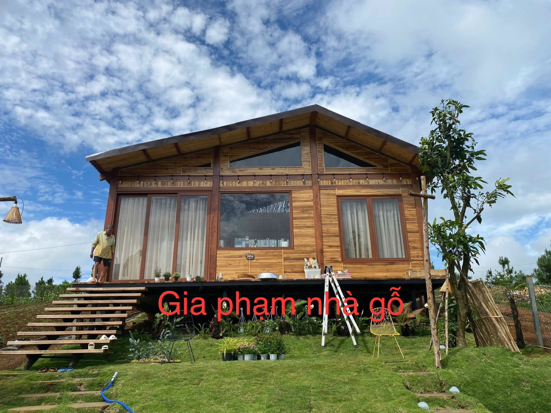 Hoàn thiện nhà gỗ 