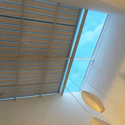 Rèm cuốn phẳng tự động ngoài trời Skylight
