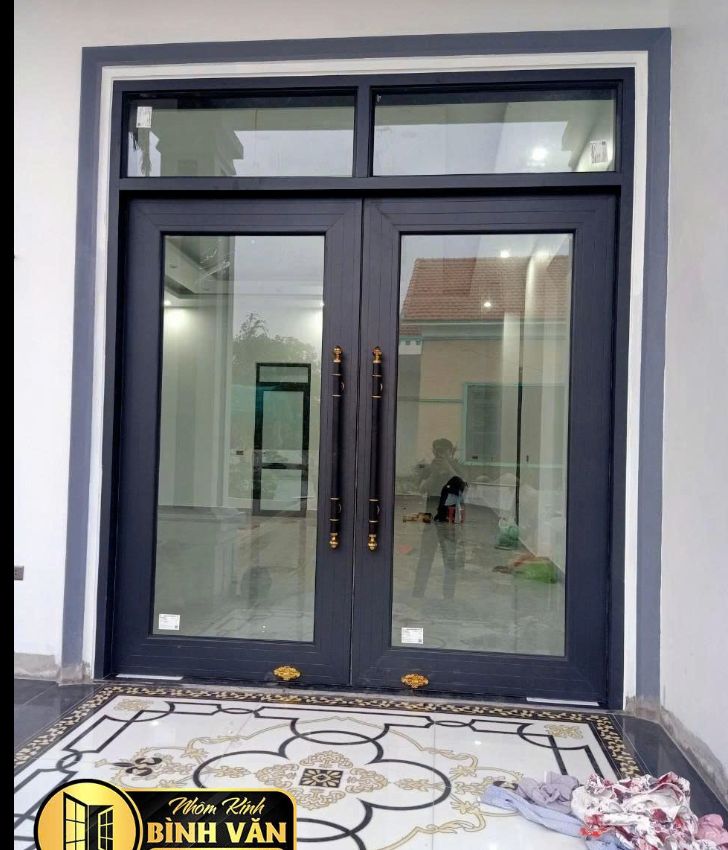 Cửa nhôm kính 2 cán
