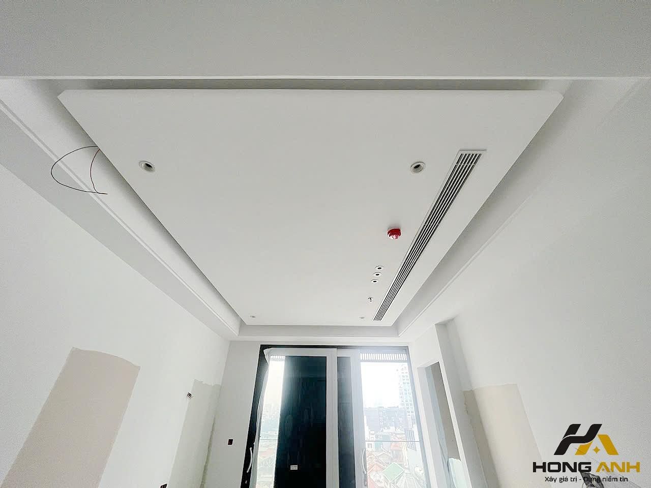 Trần thạch cao giật cấp 