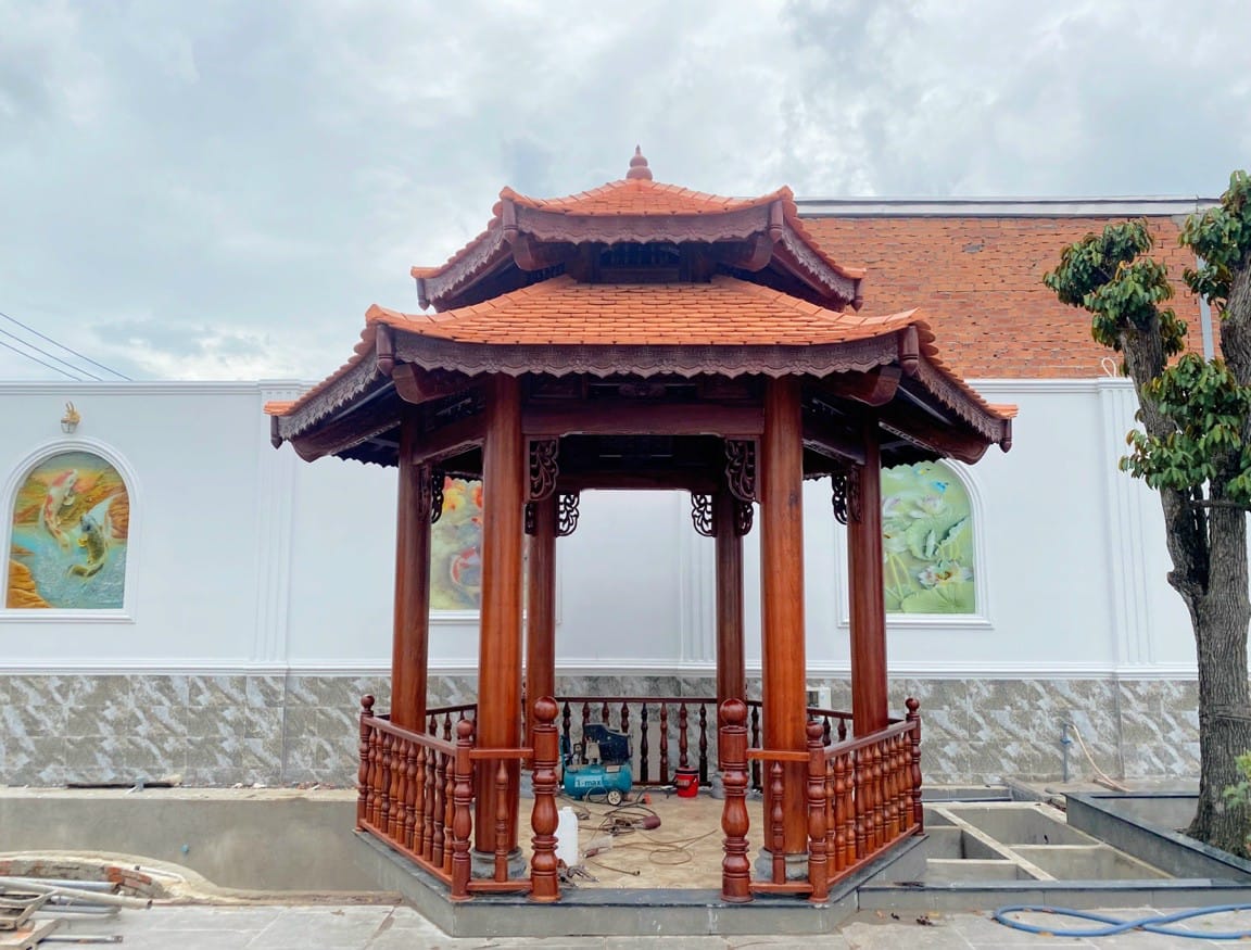Chòi nghỉ gỗ 