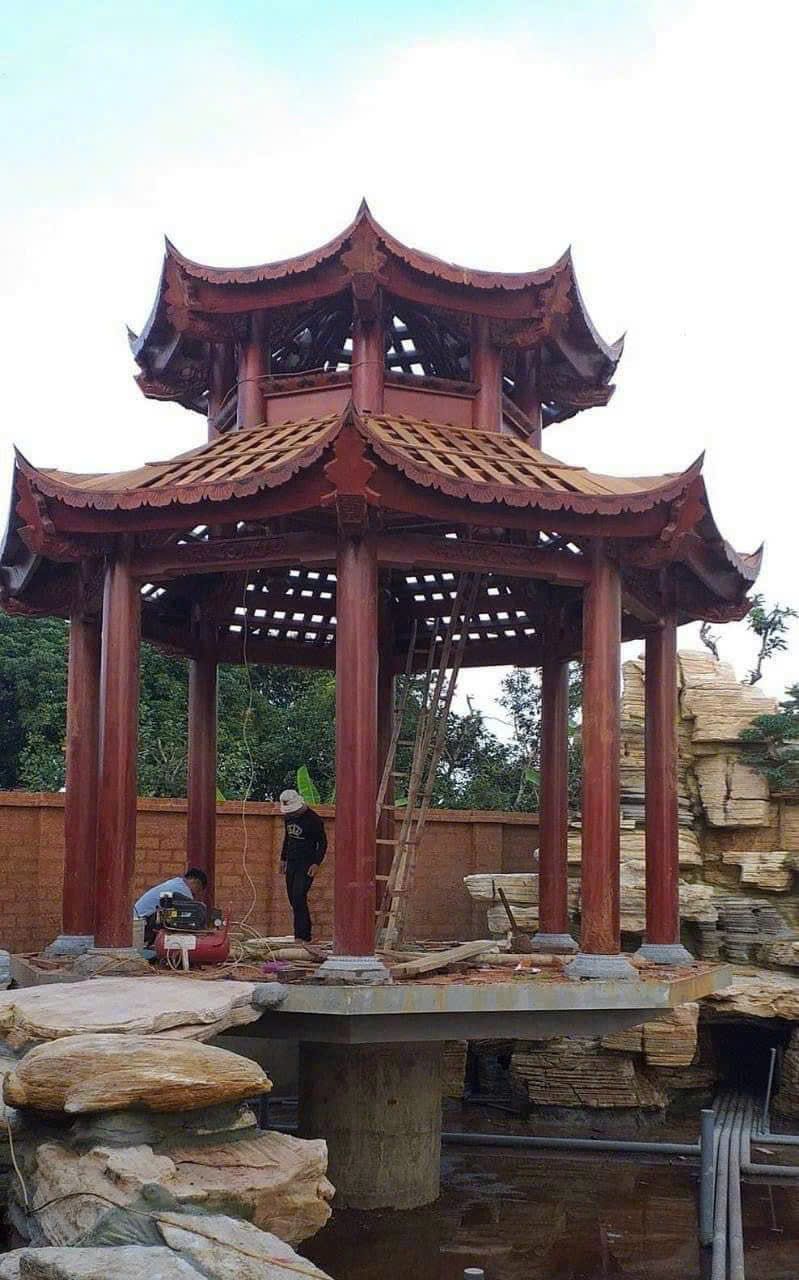 Nhà chòi gỗ 