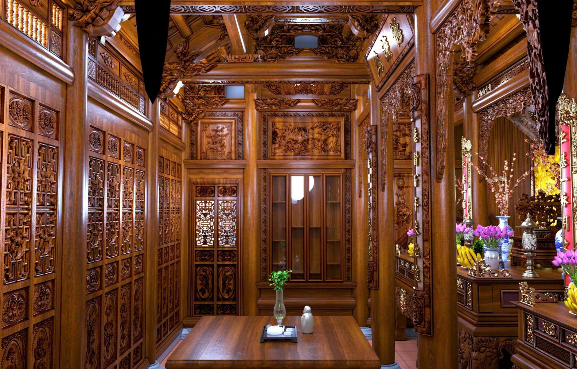 Thi công nhà gỗ 