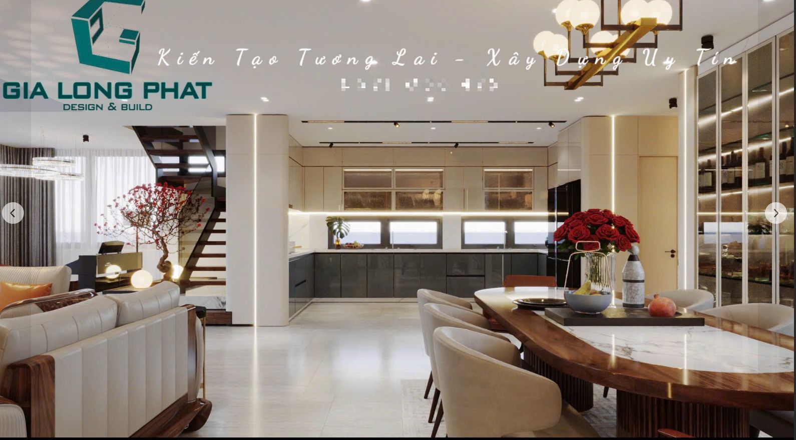 Thiết kế nội thất hiện đại 