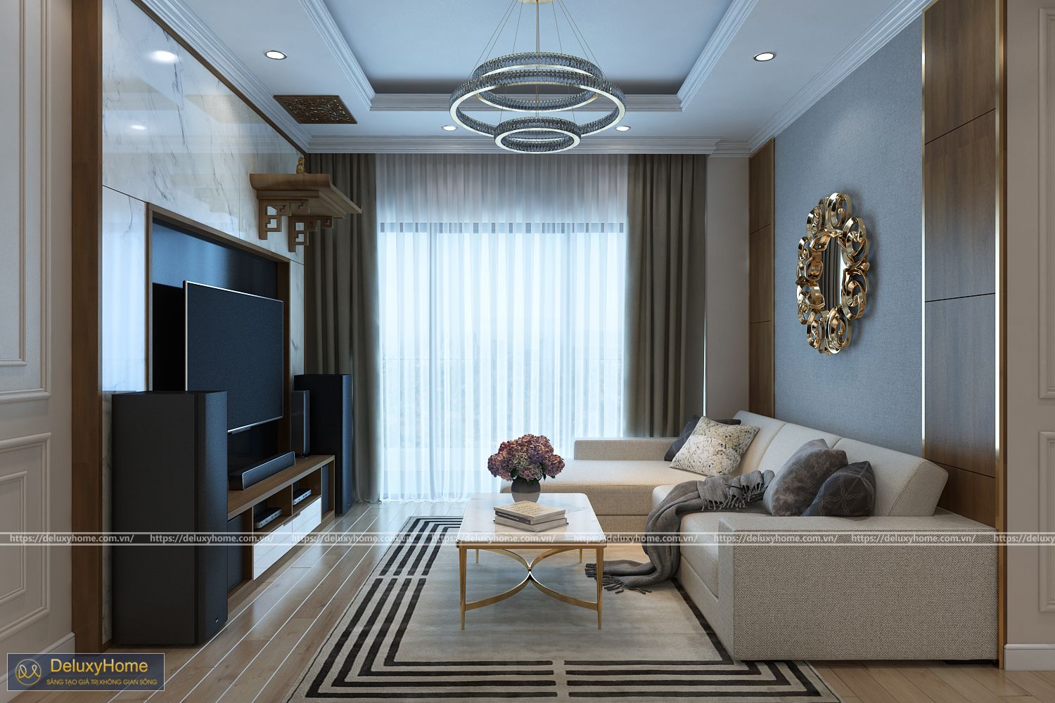 Thiết kế nội thất căn hộ