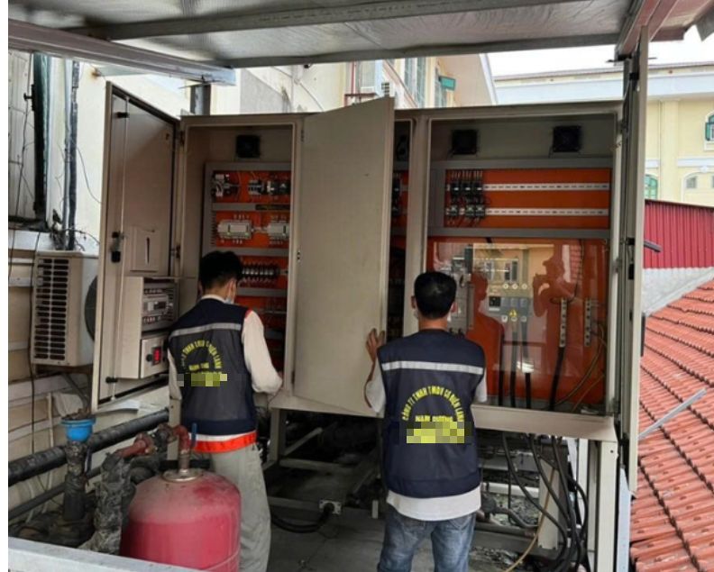 Thi công lắp đặt hệ thống điều hòa máy lạnh công nghiệp 