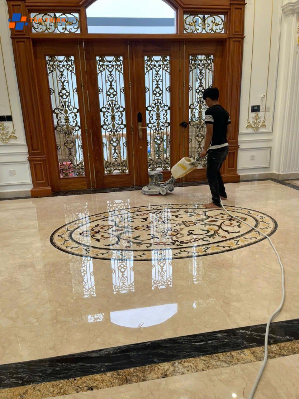 Dịch vụ đánh bóng sàn 