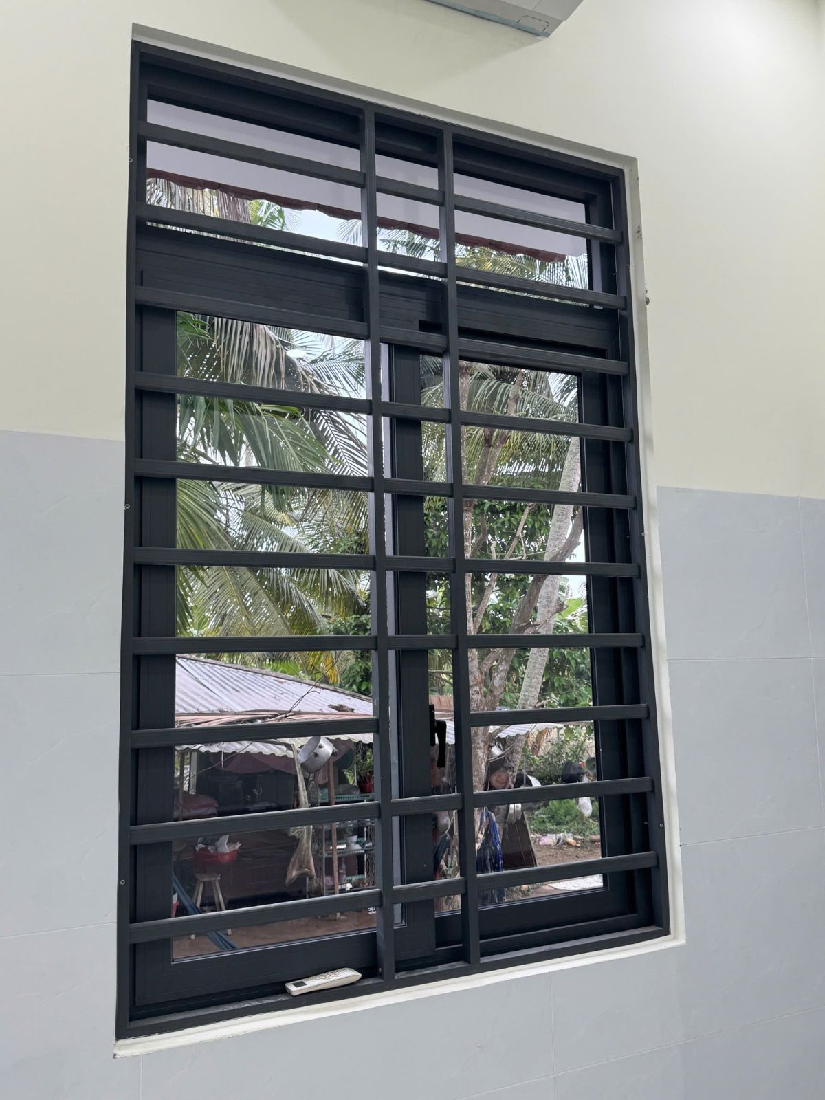 Hệ cửa sổ nhôm kính lùa 2 cánh