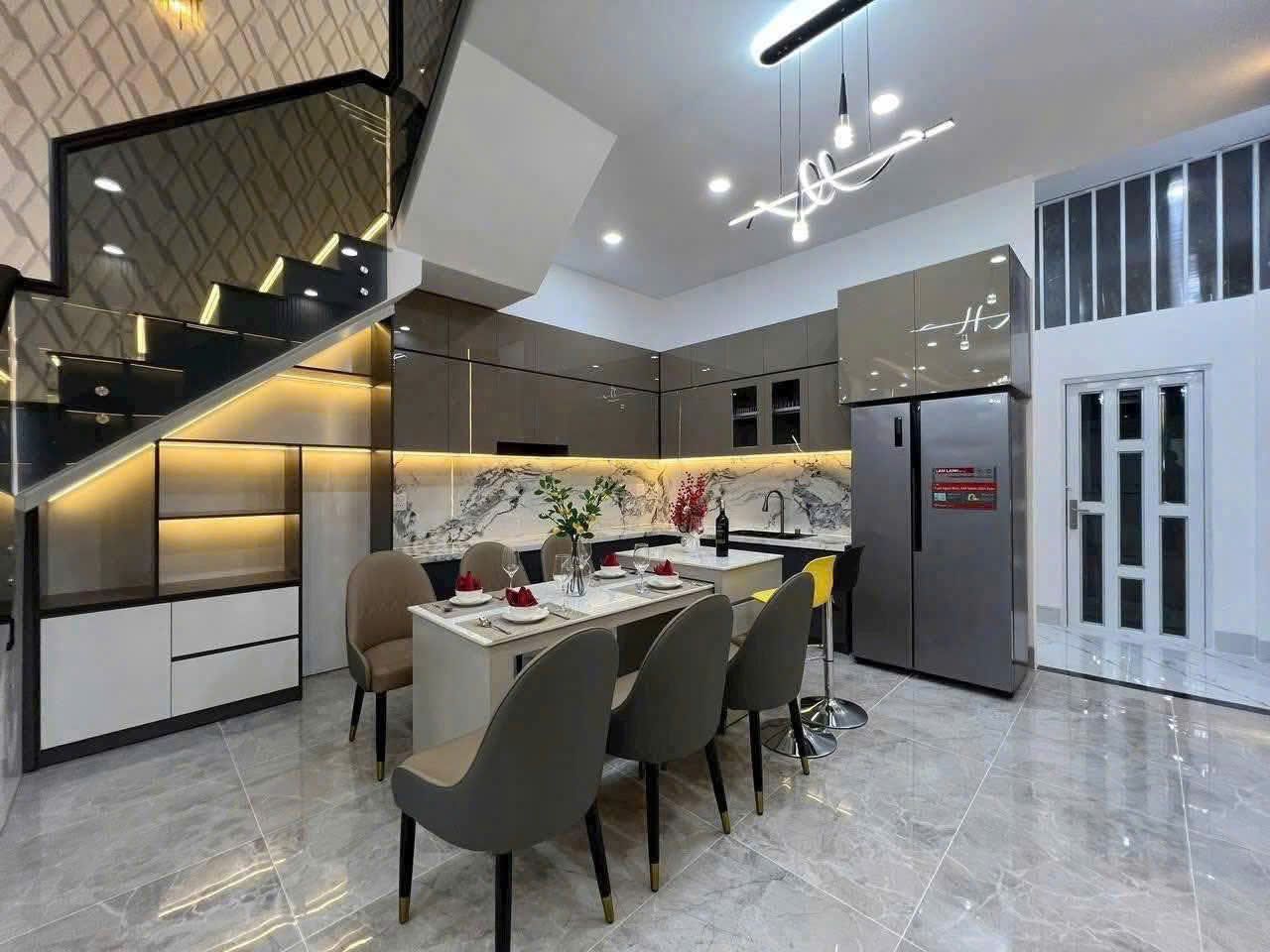 Thiết kế nội thất cho khu vực bếp và phòng ăn