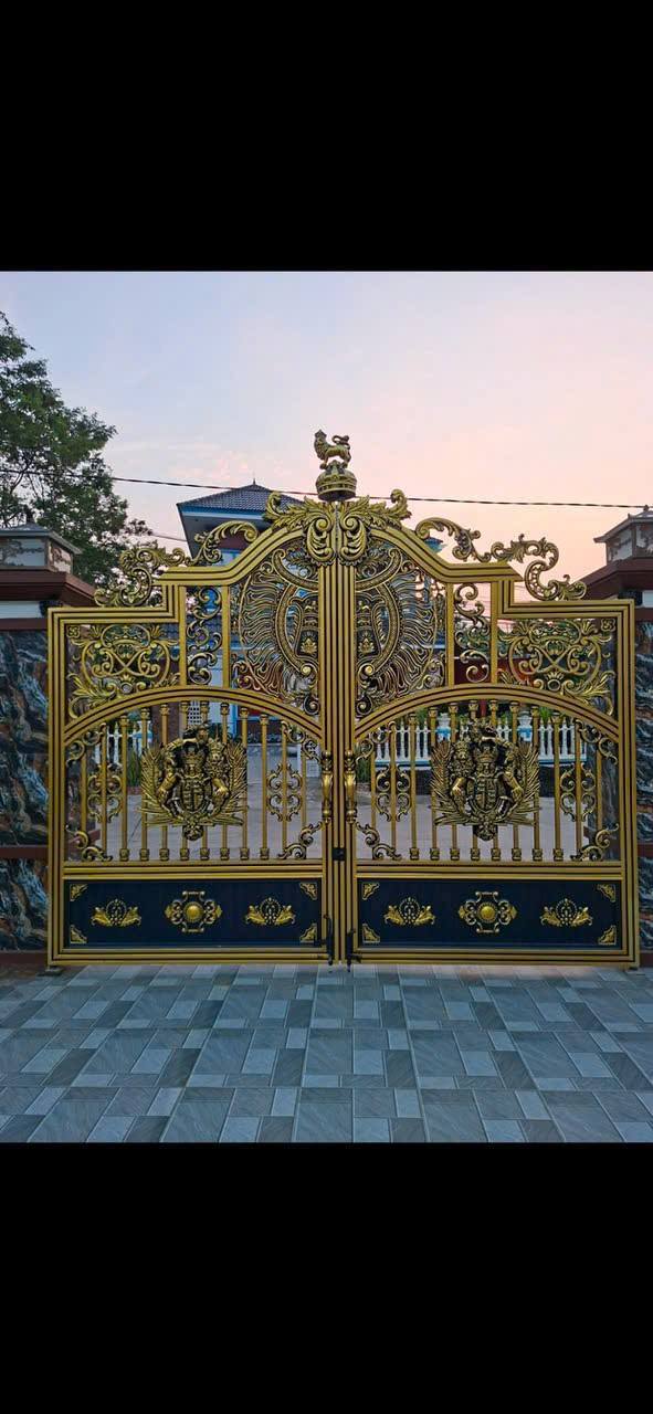 Cổng inox 