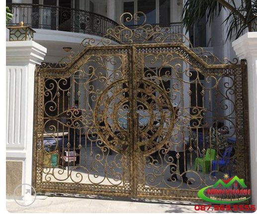 Mẫu Cổng Sắt Nghệ Thuật Xu Hướng Năm 2023 mới nhất