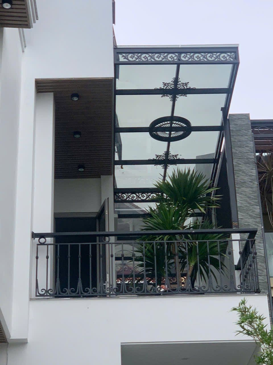 Mái kính sắt nghệ thuật