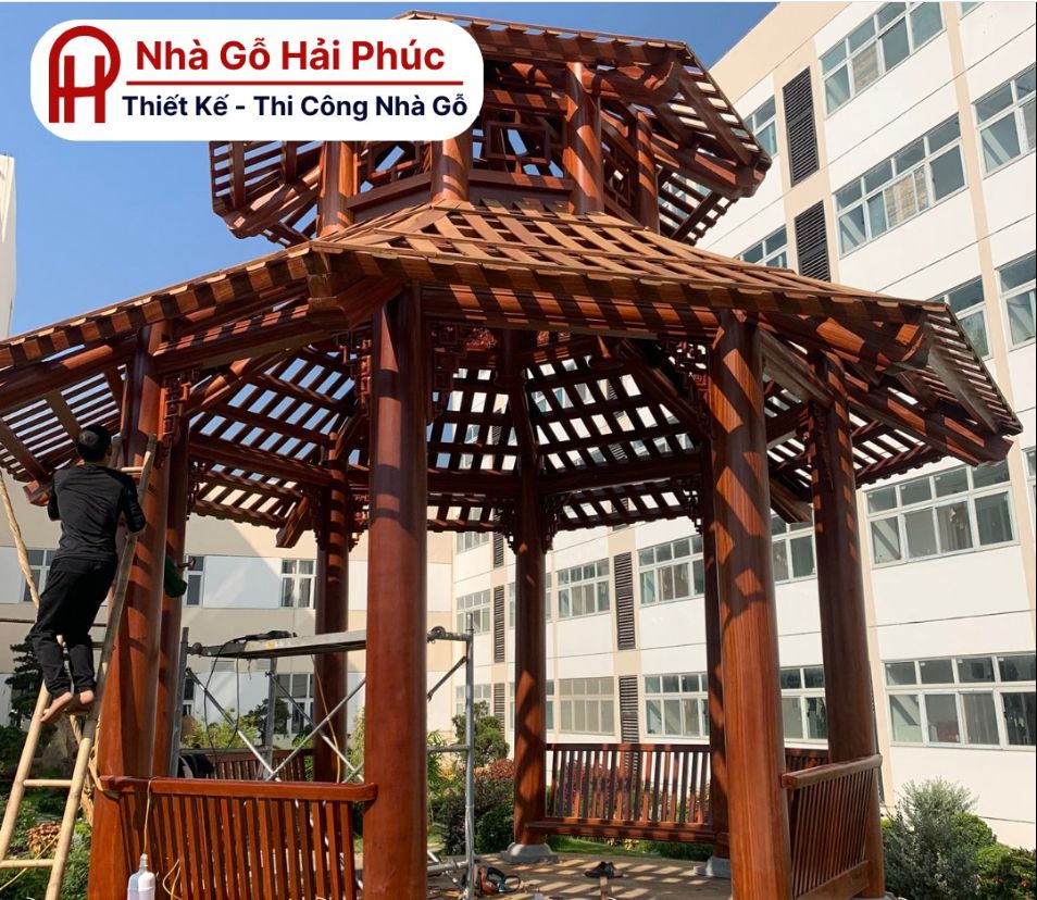Nhà gỗ lục giác