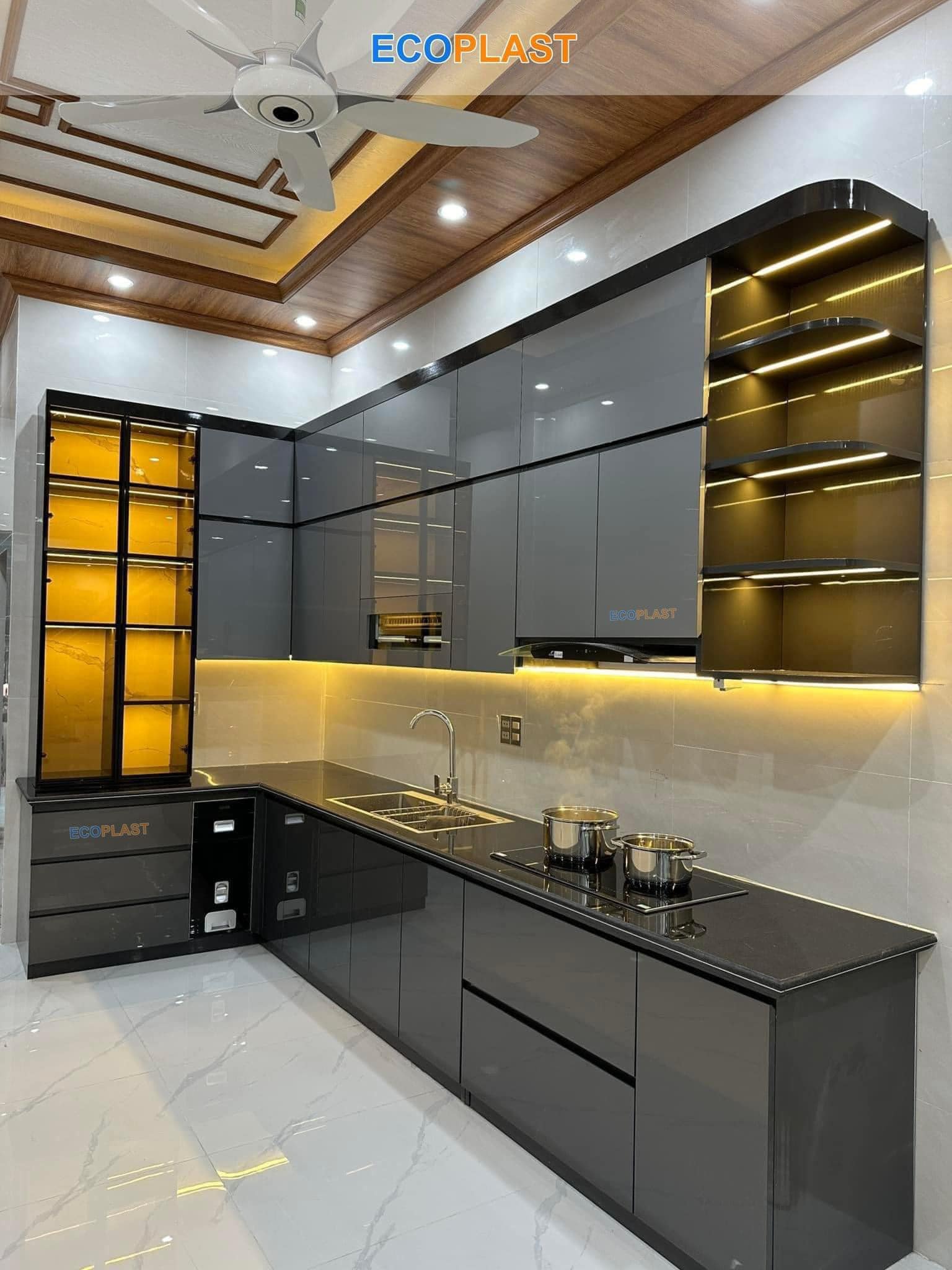 Tủ bếp hiện đại 