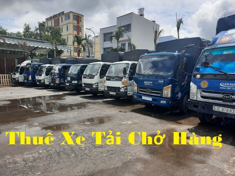 Xe tải vận chuyển nhà trọn gói