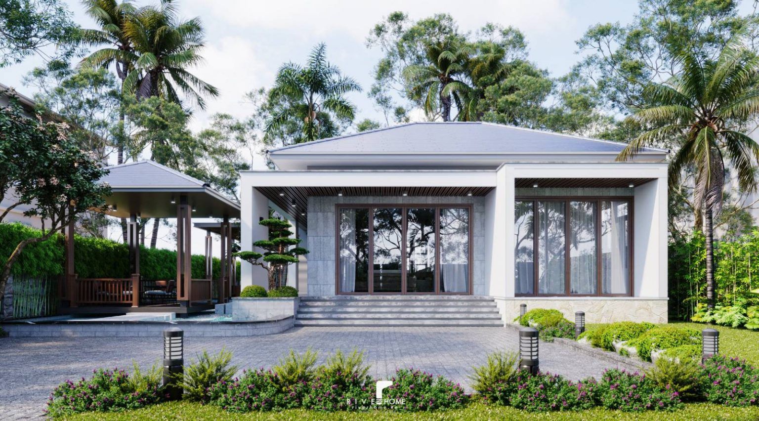 THIẾT KẾ KIẾN TRÚC BIỆT THỰ