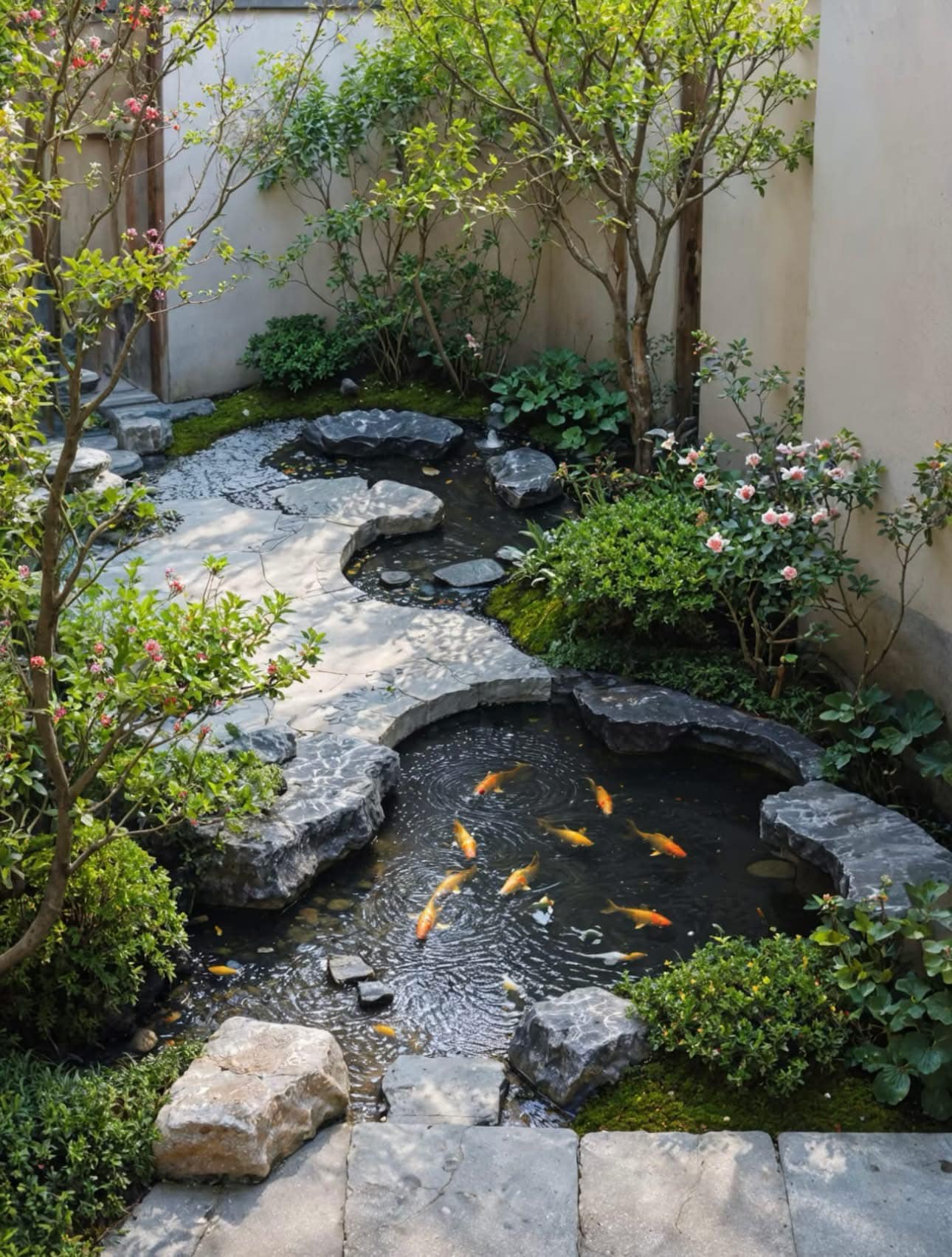 Hồ cá koi 