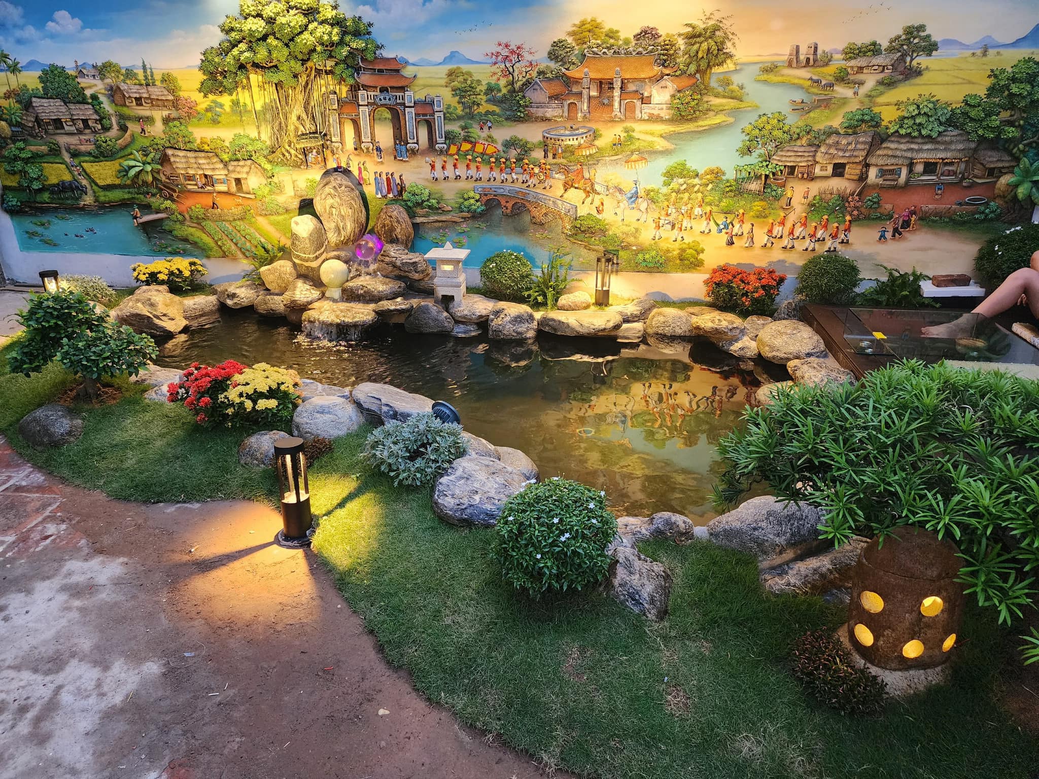 Tiểu cảnh sân vườn 