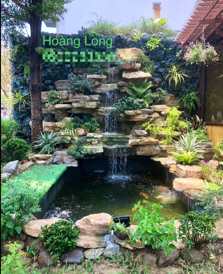 Thi công tiểu cảnh hòn non bộ