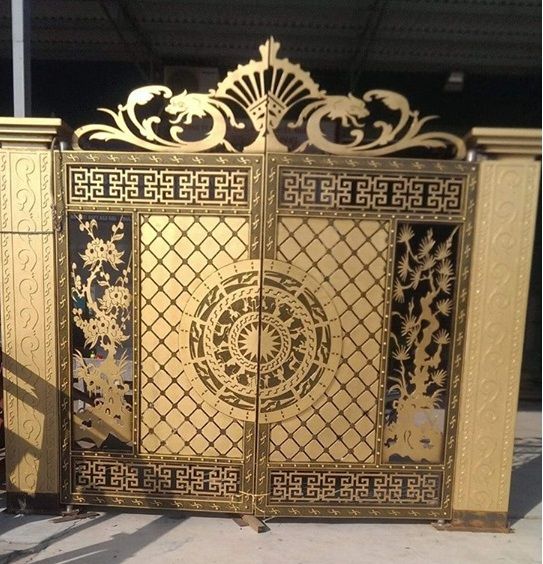 Cổng sắt cắt CNC