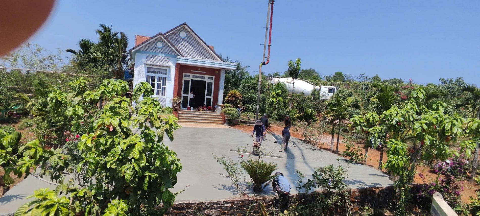 Dịch vụ đổ bê tông tươi