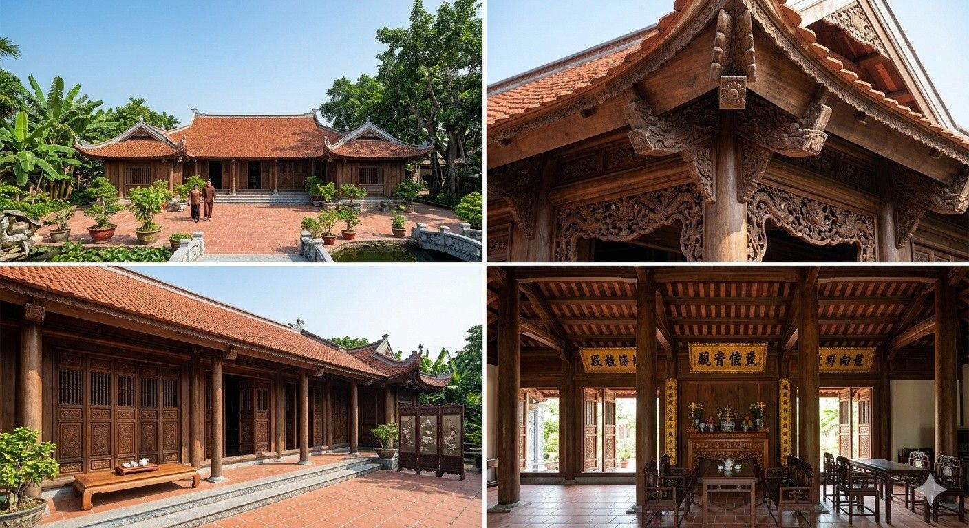 Hoàn thiện nhà gỗ 