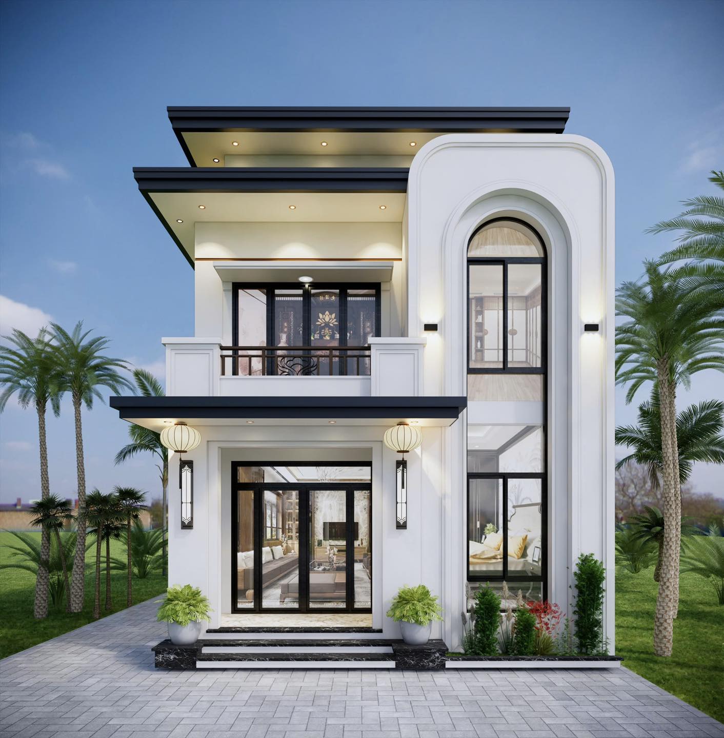 Mẫu biết thự phố 