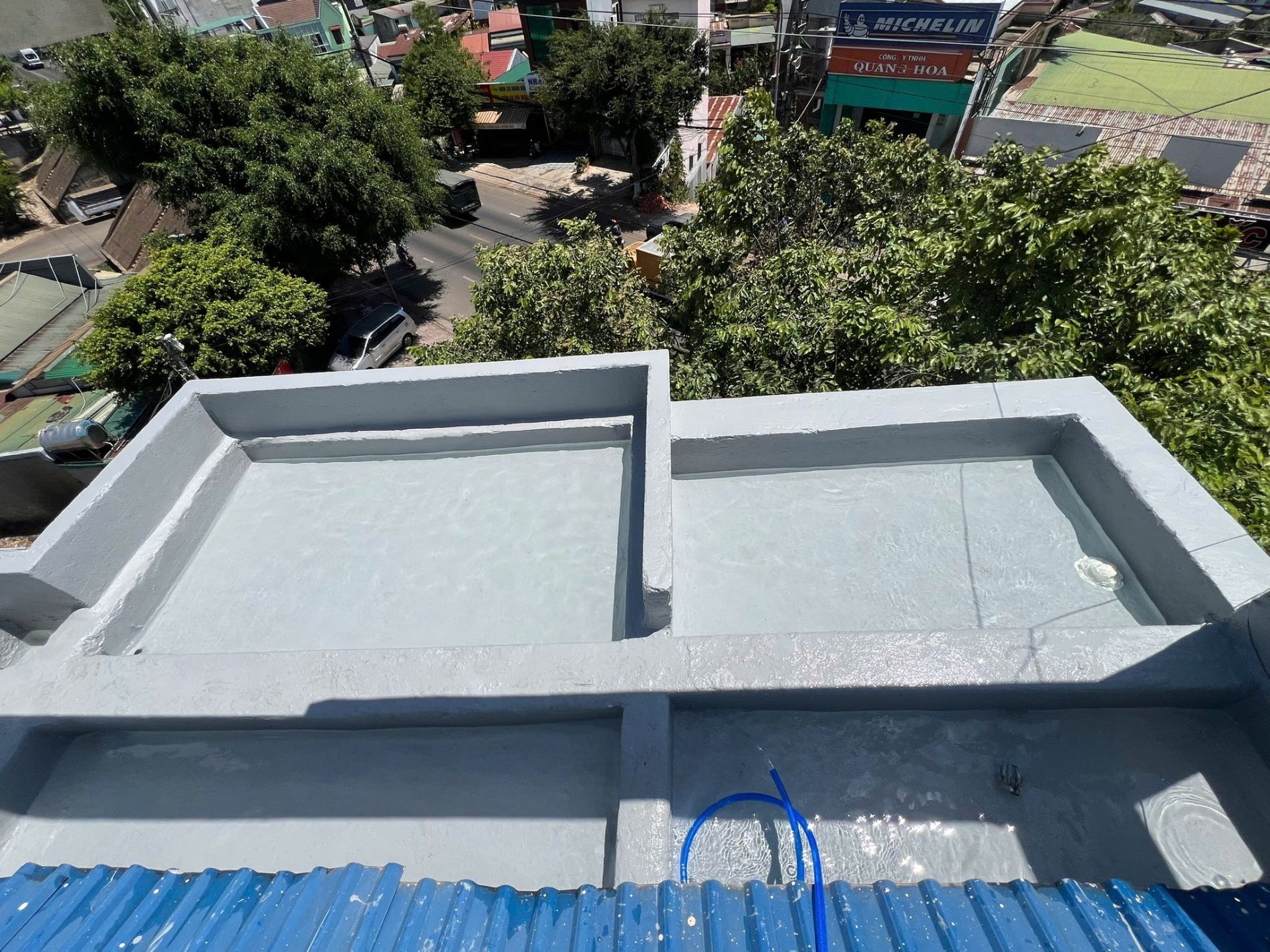 Chống thấm sàn mái 