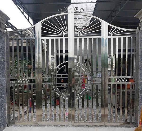 Cổng inox 