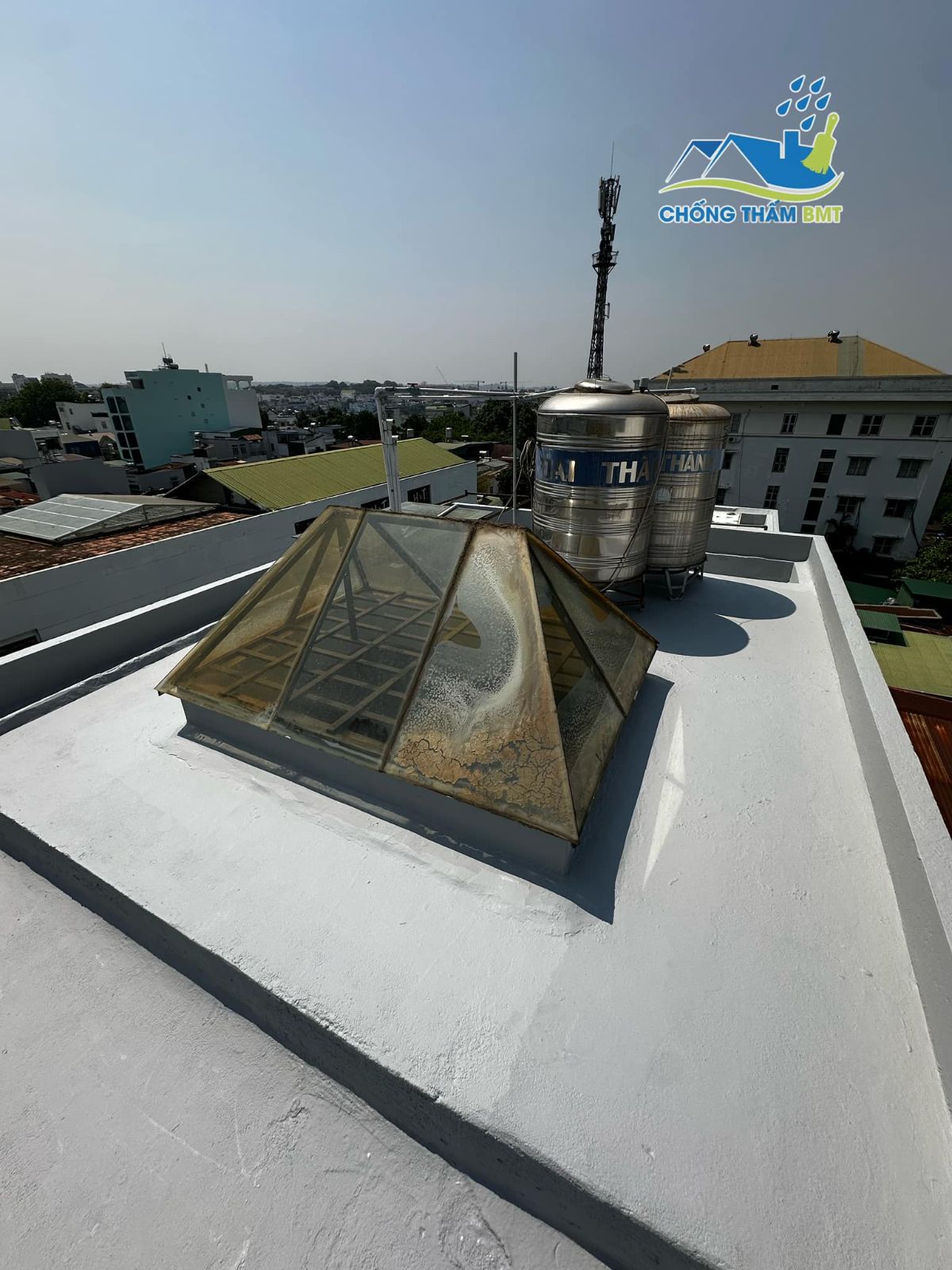 Dịch vụ chống thấm sân thượng