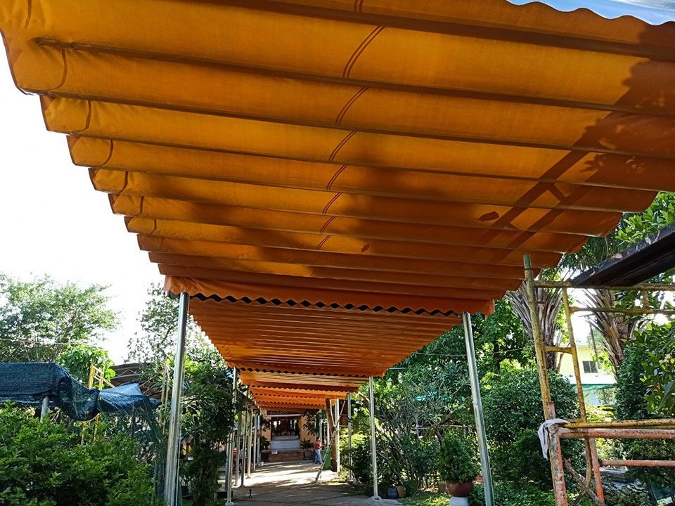 Mái xếp lượn sóng 