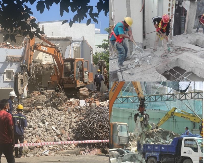 Dịch vụ phá dỡ nhà 