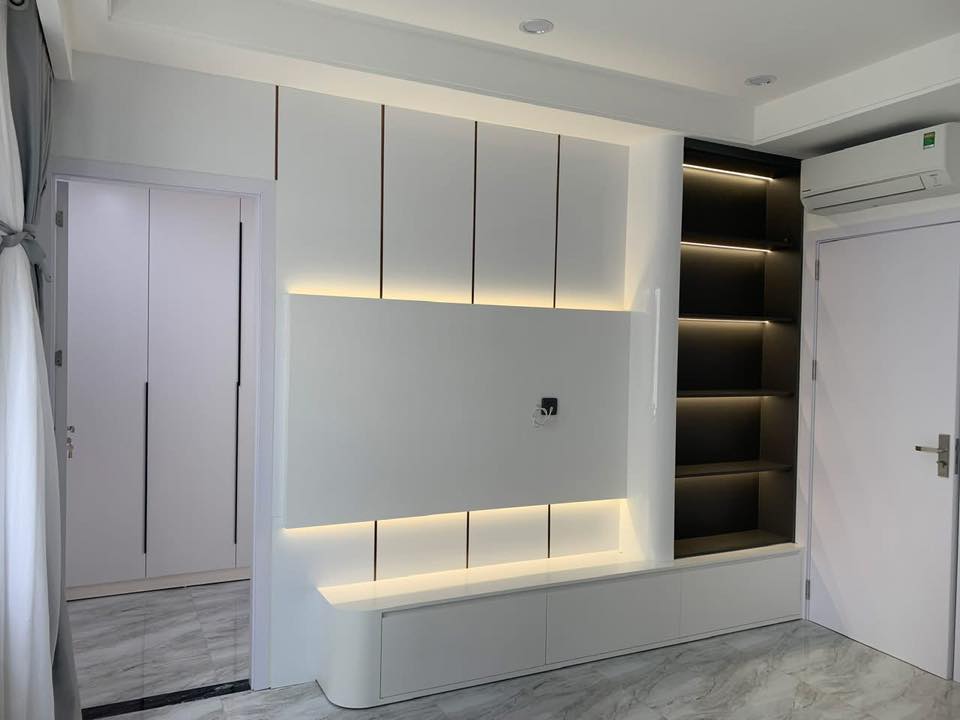Hệ vách tivi hiện đại