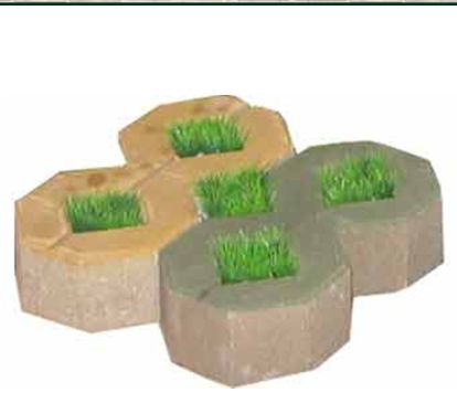 Gạch block trồng cỏ 
