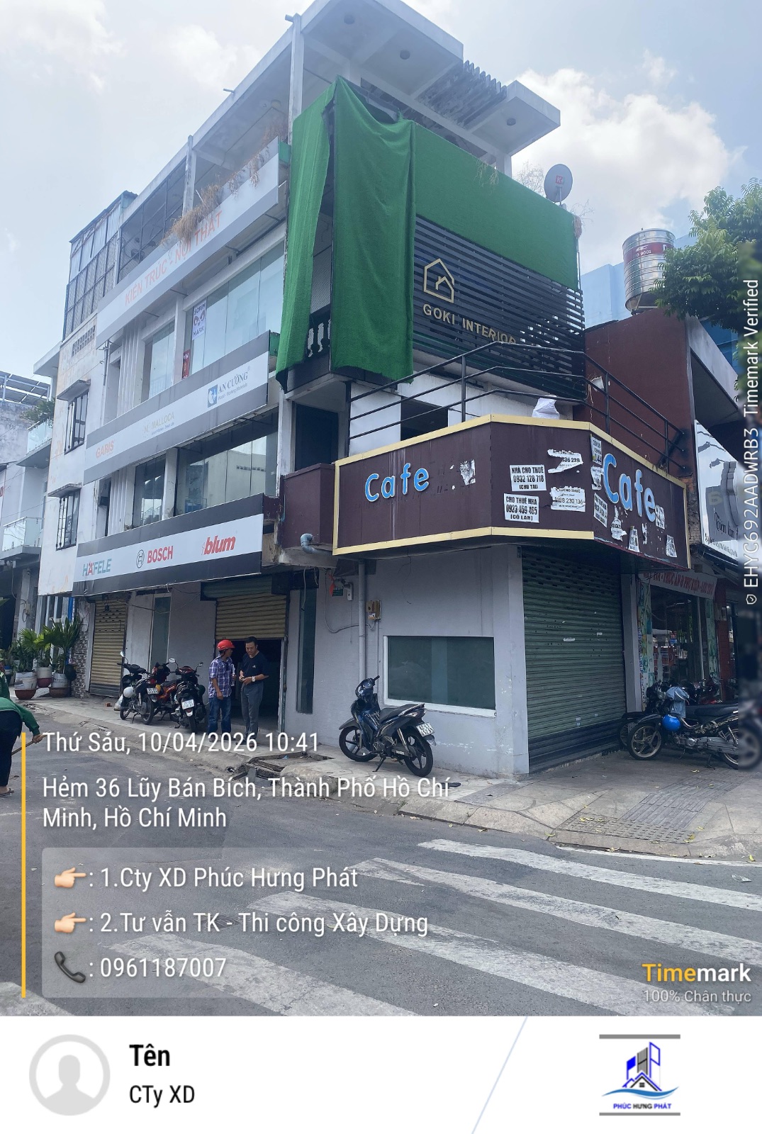 Cải tạo nhà pử 02 mặt tiền