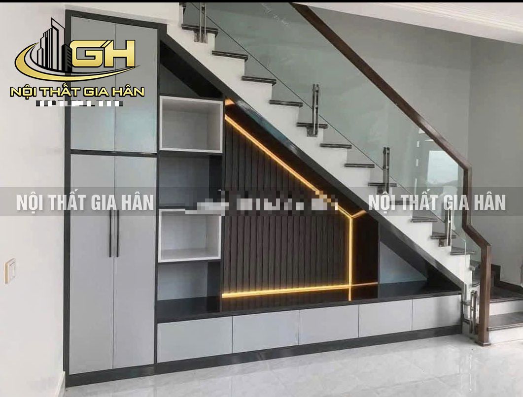 Tủ gầm cầu thang 