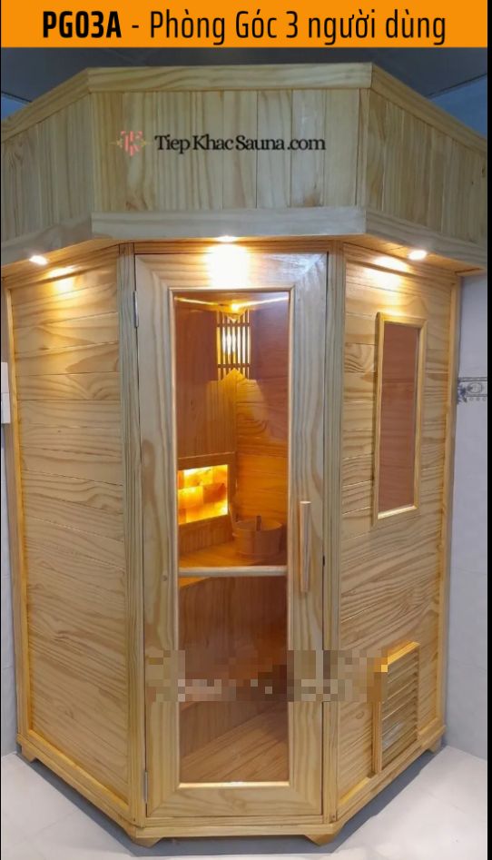 Phòng xông hơi sauna 