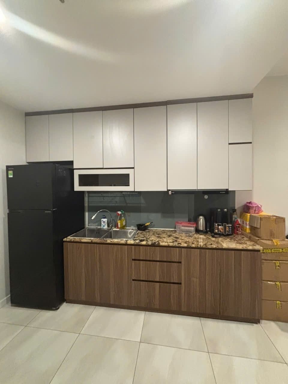 Thi công tủ bếp 