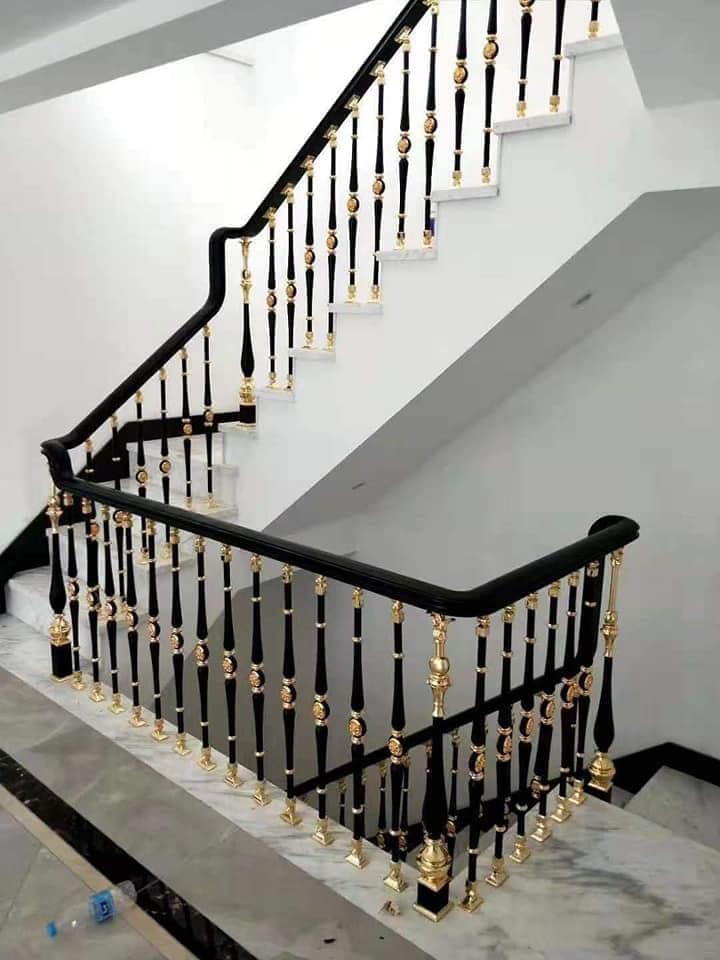 Thi công cầu thang sắt mỹ thuật 