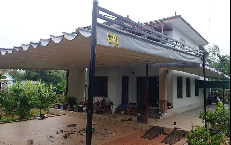 Mái xếp lượn sóng 