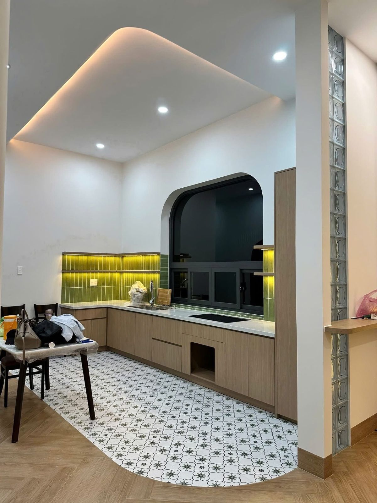 Thi công tut bếp 