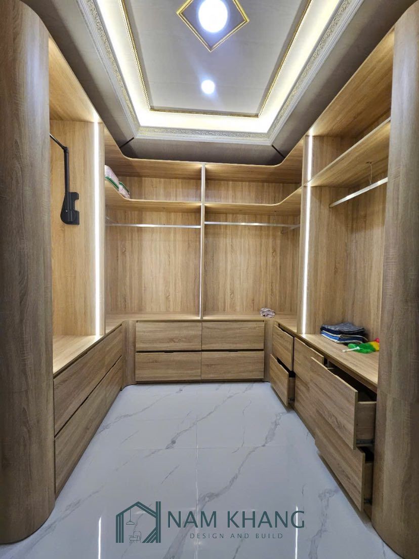 Tủ quần áo chữ u