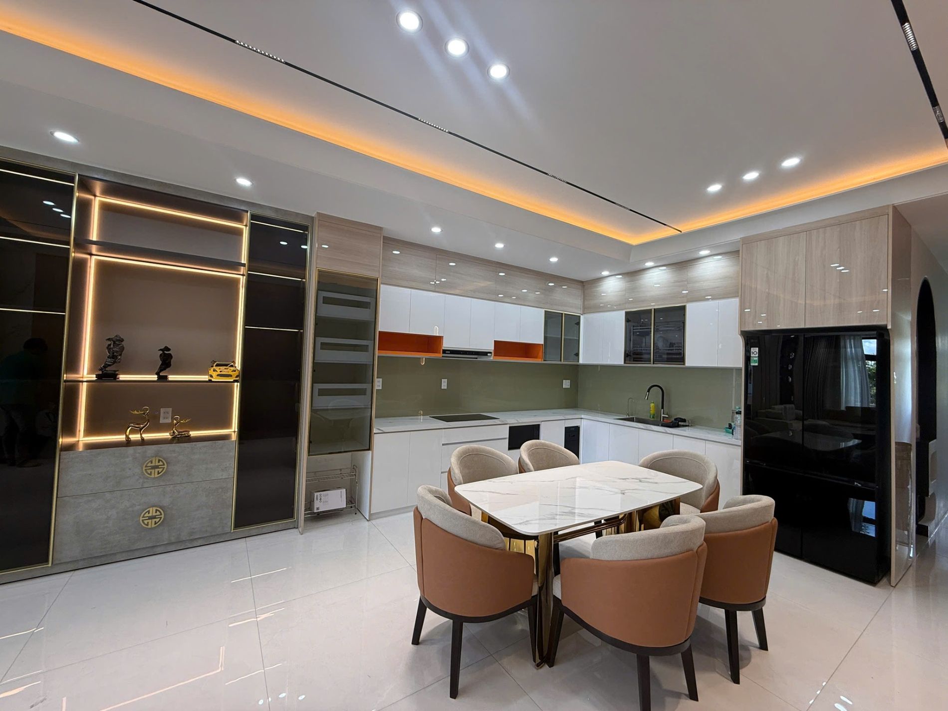 Nội thất không gian bếp 