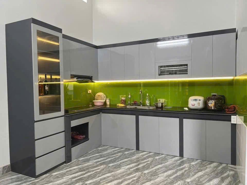 Tủ bếp chữ 