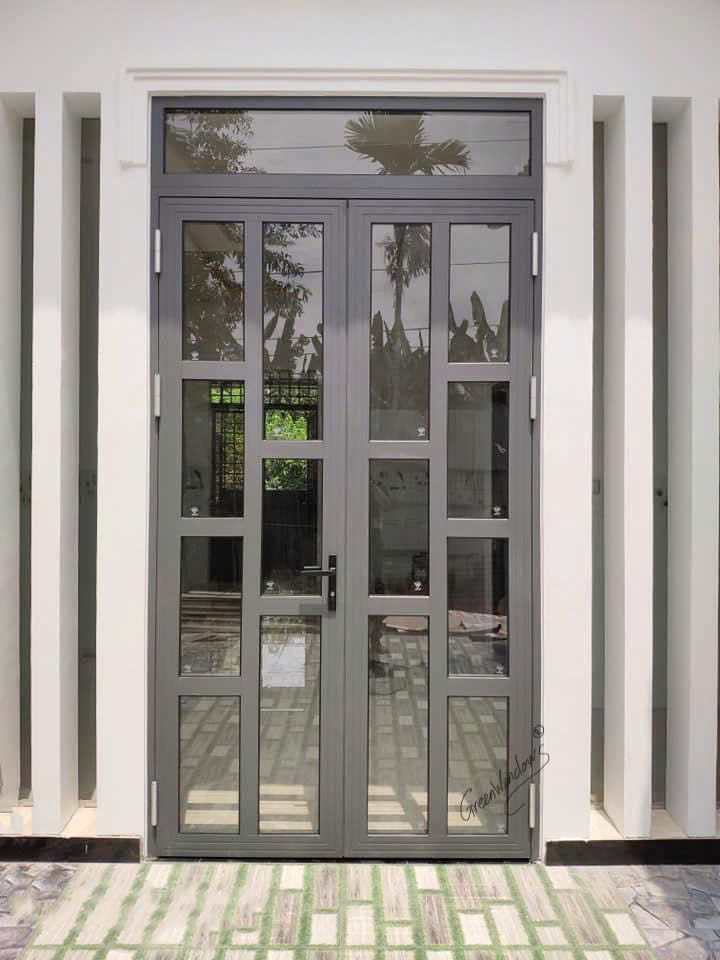 Cửa nhôm kính 2 cánh 
